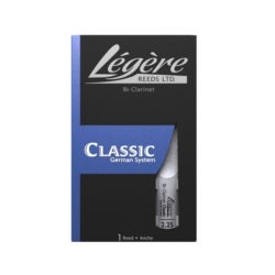 Legere B-Klarinettenblatt deutsch 2 1/4