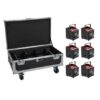 EUROLITE Set 6x AKKU UP-4 QCL Spot