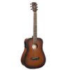 Cort Earth Mini Go Westerngitarre Brown Burst