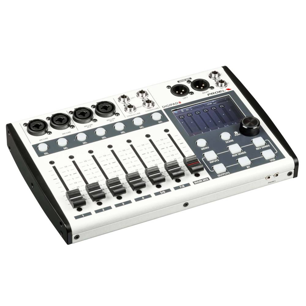 Proel DIGIPAD8 Digitaler 8-Kanal Mixer – Bild 2